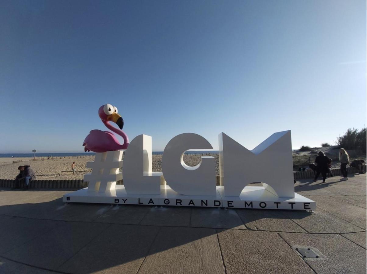 Super Appart ! Terrasse, Clim, Parking, 2min Plage. La Grande-Motte Exterior foto